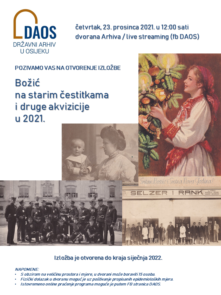 DAOS POZIVNICA Bozicna izlozba