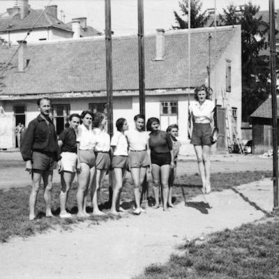 HR-DAOS-1959 123. 4., Zbirka fotografija Mije (Miše) Matoševića, gimnastičari