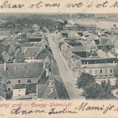 HR-DAOS-2029 1.103., Zbirka razglednica, Osijek, Donji grad