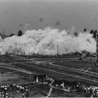 HR-DAOS-964-2 2.1.66.1., rušenje Radničkog doma, 1981. godina
