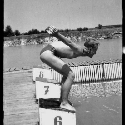 HR-DAOS-965 67.4. Zbirka fotografija Bože Plevnika, plivač