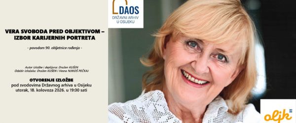 VERA SVOBODA PRED OBJEKTIVOM – IZBOR KARIJERNIH PORTRETA