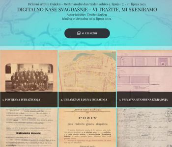 DIGITALNO NAŠE SVAGDAŠNJE - VI TRAŽITE, MI SKENIRAMO